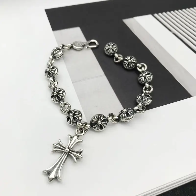 Chrome Hearts Thick Bracelet With Cross — S29 colorway — USFans Spreadsheet photo