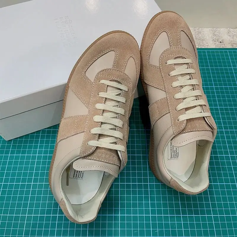 Margiela Gats Sneakers White — Light curry colorway — Kakobuy Spreadsheet photo