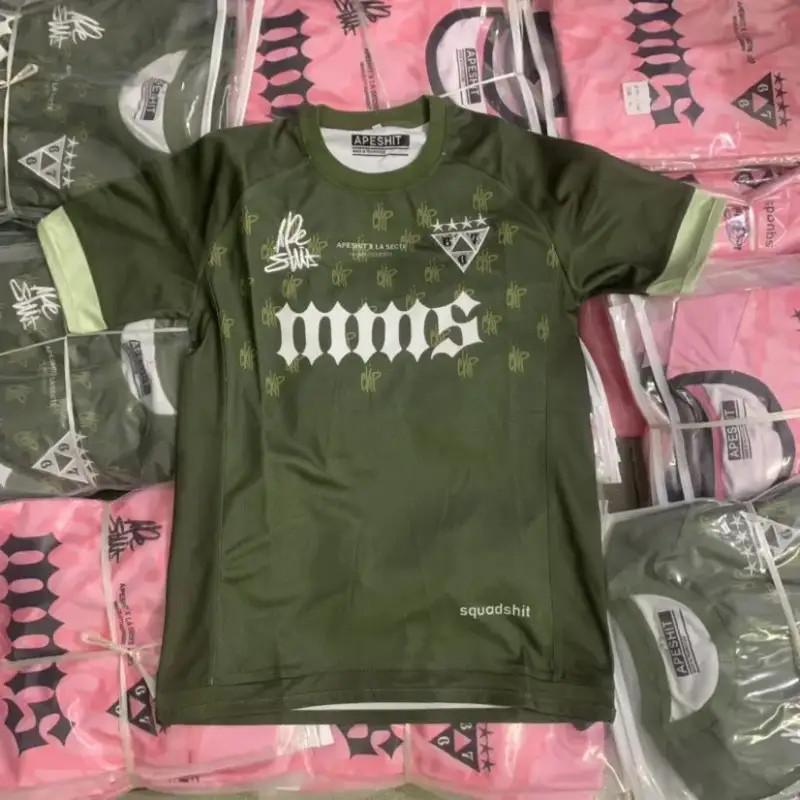 Apeshit Jersey — Army Green Jersey [new]] colorway — Kakobuy Spreadsheet photo