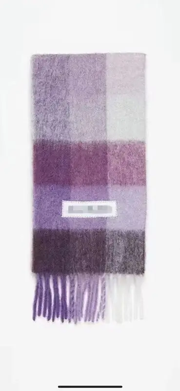 Acne Studios Scarf — New-Purple colorway — USFans Spreadsheet photo