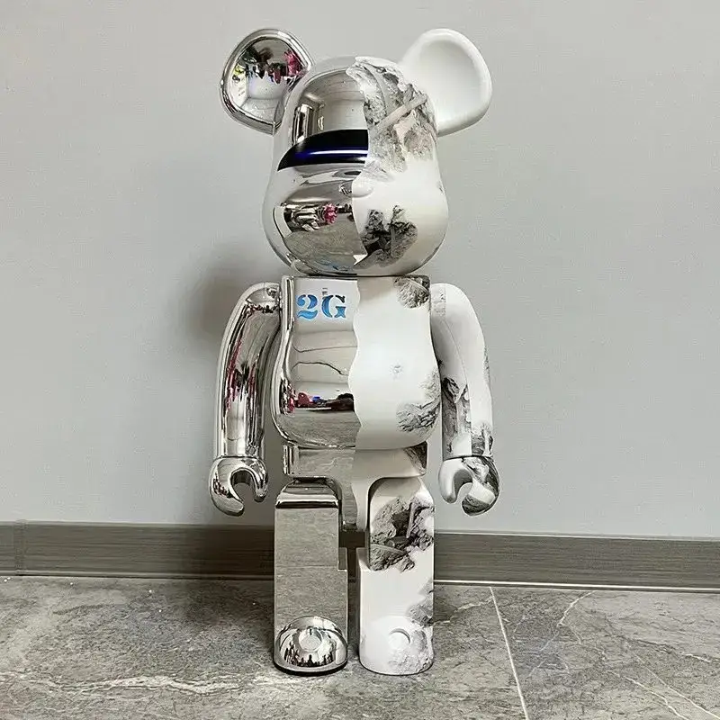 Unique Medium BearBrick — Empty Mountain Base 2G colorway — USFans Spreadsheet photo