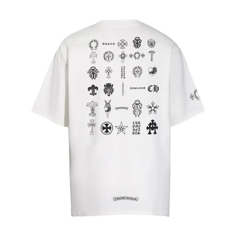 Chrome Hearts Tee — 6096 white colorway — USFans Spreadsheet photo
