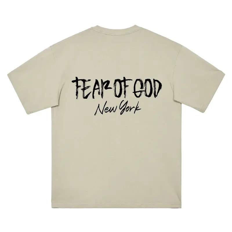 Fear Of God T-shirts — Khaki color is too large colorway — Kakobuy Spreadsheet photo