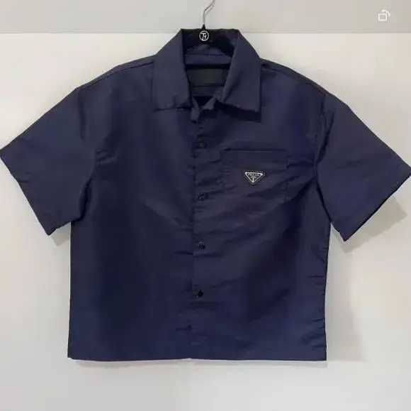 PRADA T-shirt — navy blue colorway — Kakobuy Spreadsheet photo