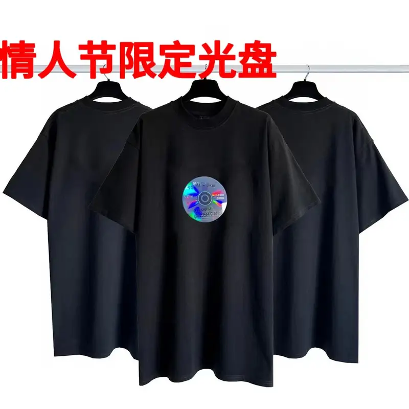 Balenciaga Tees — Valentine's Day Limited Disc Black colorway — USFans Spreadsheet photo
