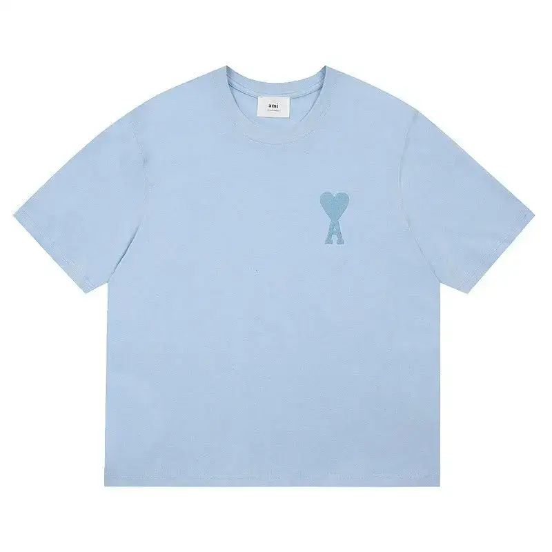 Ami Paris Tees with Small Logo — blue colorway — USFans Spreadsheet photo