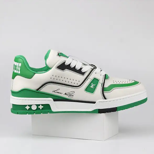 LV Trainers Monogram Black Denim Sneakers — 37 colorway — Kakobuy Spreadsheet photo