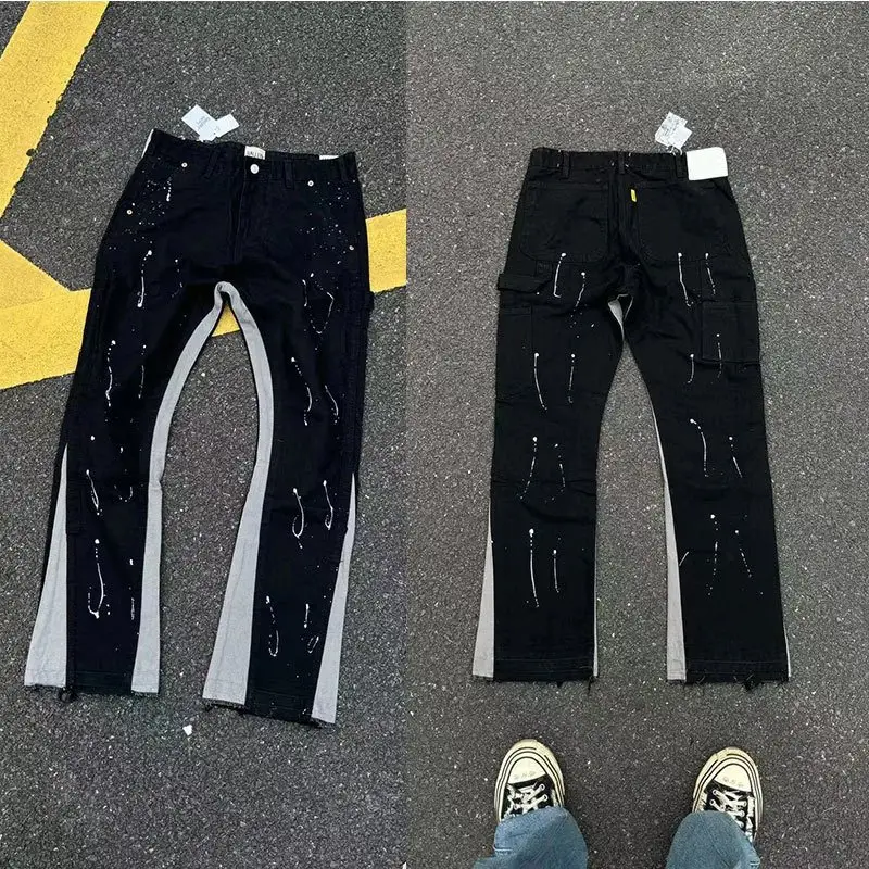 Gallery Dept Flare Jeans — G33 Black colorway — USFans Spreadsheet photo