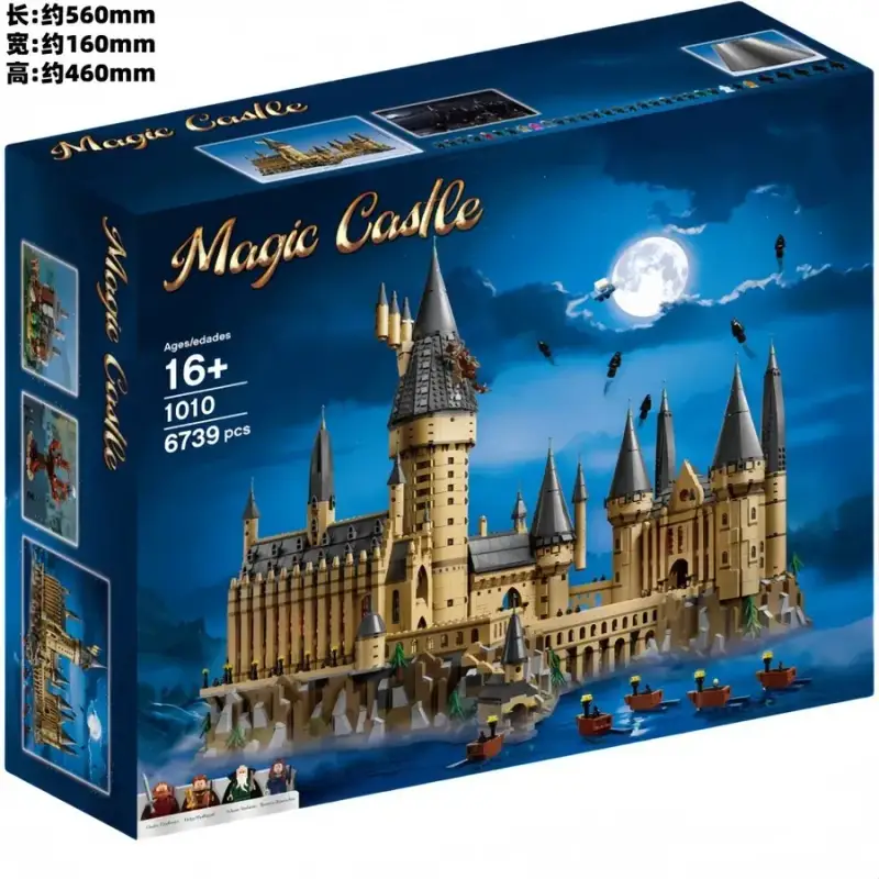 LEGO Hogwarts Castle — 1010-Hogwarts Castle-6,739 pieces-approx. 6.8kg colorway — USFans Spreadsheet photo