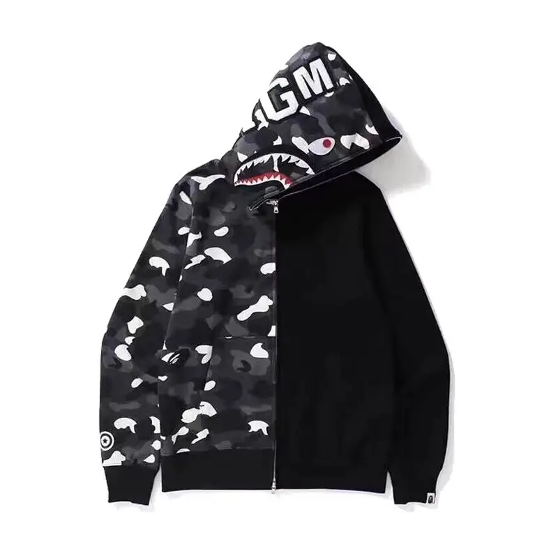 Bape Shark Hoodie (More CW) — 813 Black colorway — USFans Spreadsheet photo