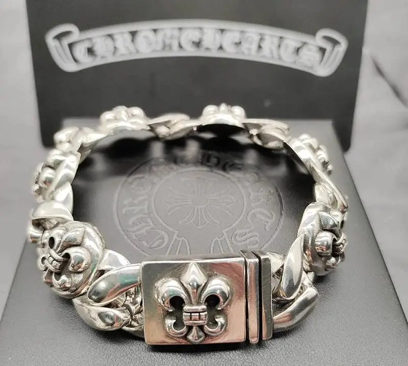 Chrome Hearts Thick Bracelet With Cross — S5 colorway — USFans Spreadsheet photo