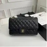 Chanel Bag — Black gold buckle 25*16*7CM colorway — USFans Spreadsheet photo