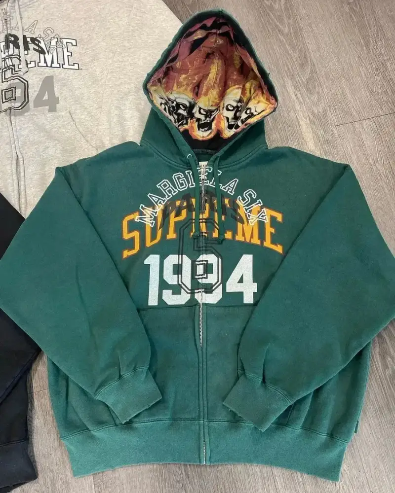 Supreme MM6 Zip Hoodie — 3 colorway — USFans Spreadsheet photo