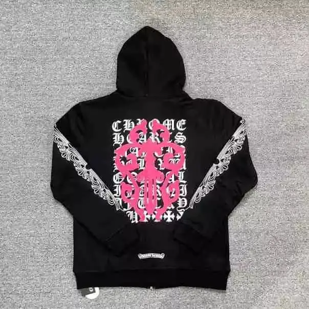 Chrome Hearts Zip Up Hoodies — Black 5016 colorway — USFans Spreadsheet photo