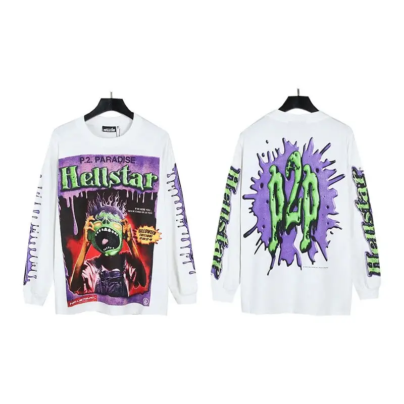 Hellstar Tee Hoodie — L331 White colorway — USFans Spreadsheet photo