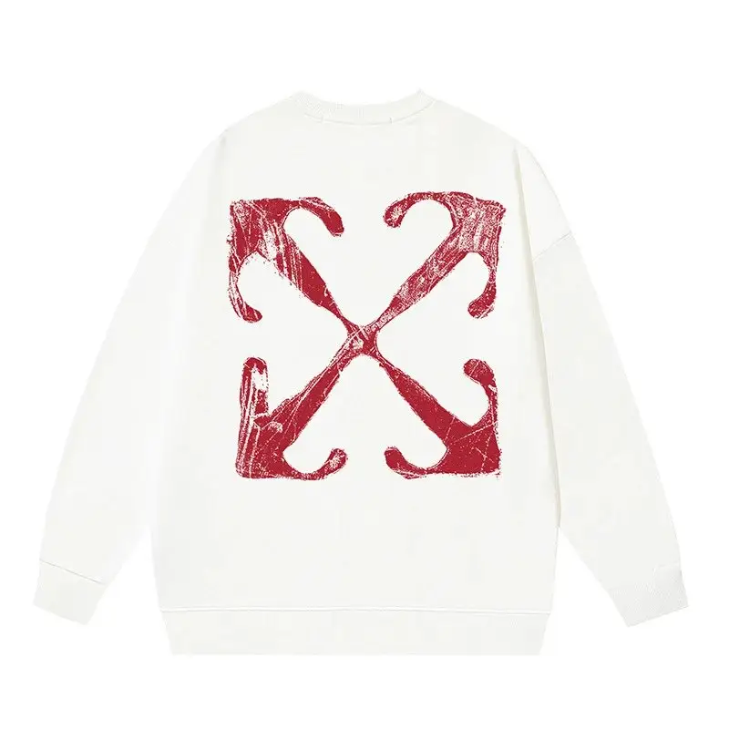Off-White White Crewneck — 132 white colorway — USFans Spreadsheet photo
