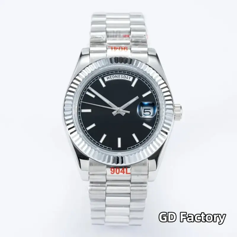Rolex Datejust 41mm — [Bar Dial] Silver Case  Black Dial  Steel Bracelet colorway — USFans Spreadsheet photo