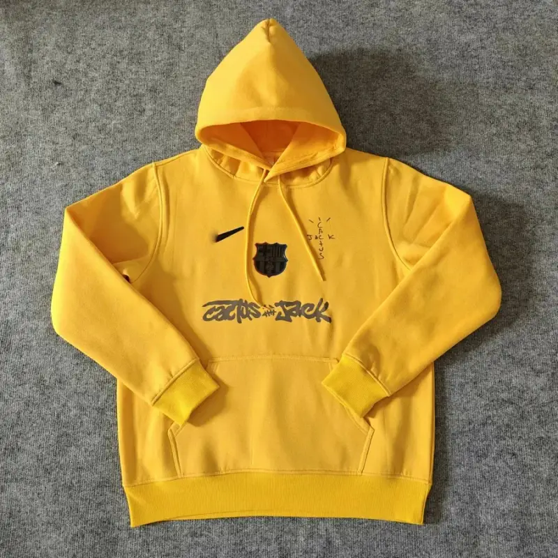 Travis Scott Hoodie — yellow colorway — USFans Spreadsheet photo
