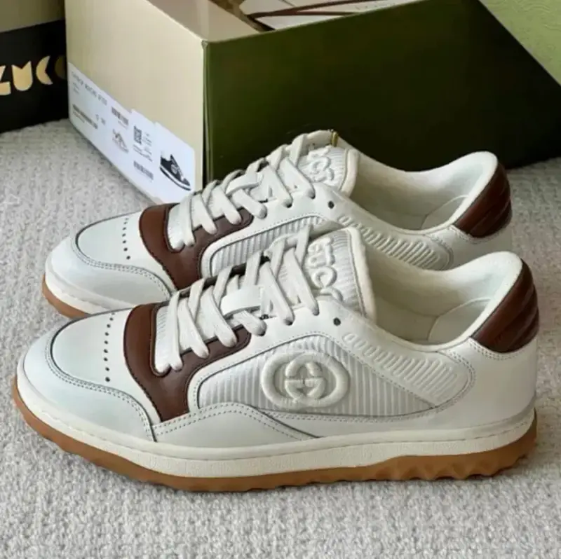 Gucci Ace — Brownish white colorway — Kakobuy Spreadsheet photo
