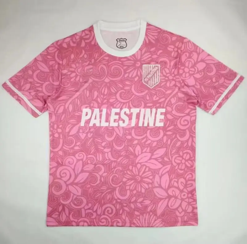 Palestine Jersey — 2526 Palestine Camouflage Pink English S colorway — Kakobuy Spreadsheet photo