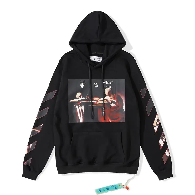 Off-White Hoodies — 859# black terry colorway — Kakobuy Spreadsheet photo