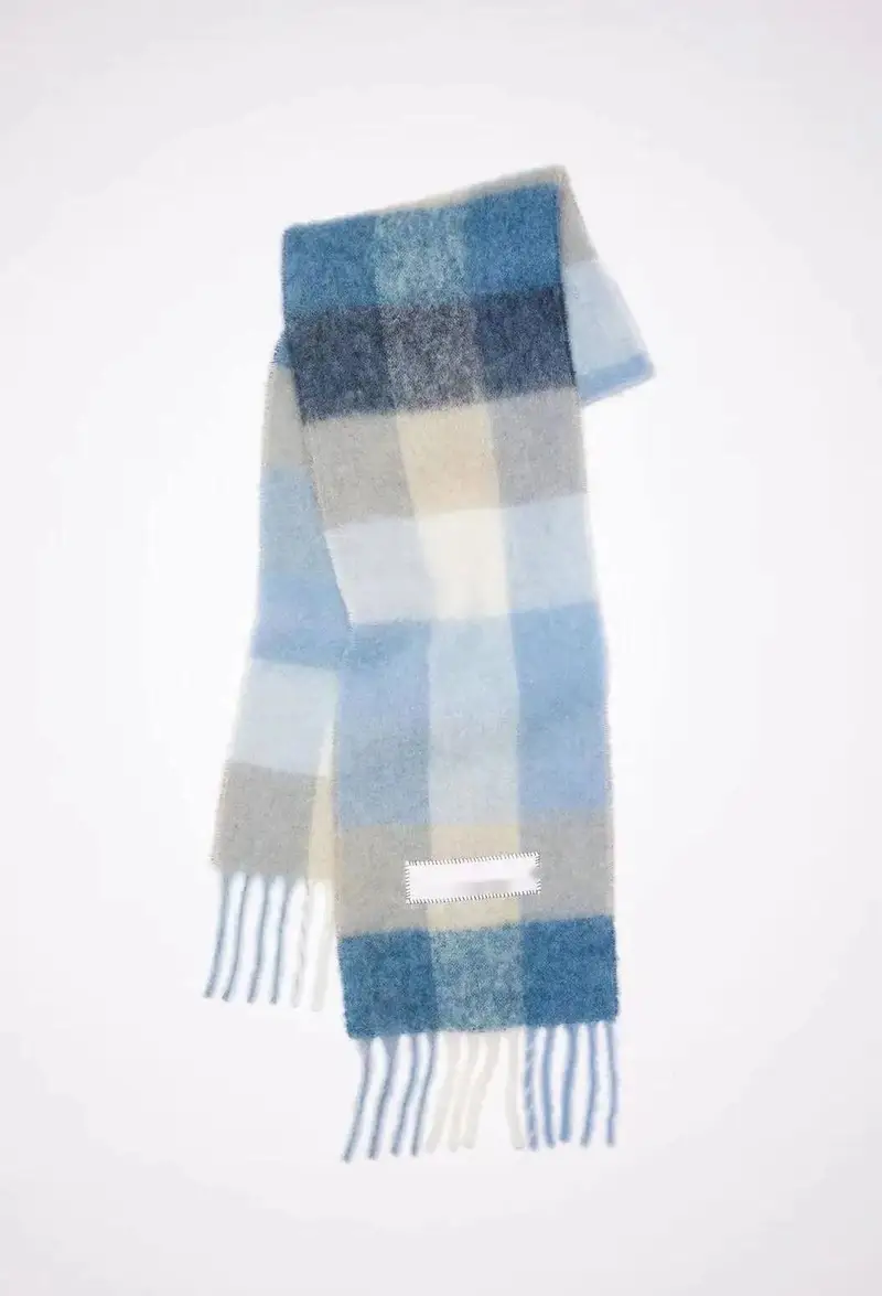 Acne Studios Scarf — Blue colorway — USFans Spreadsheet photo