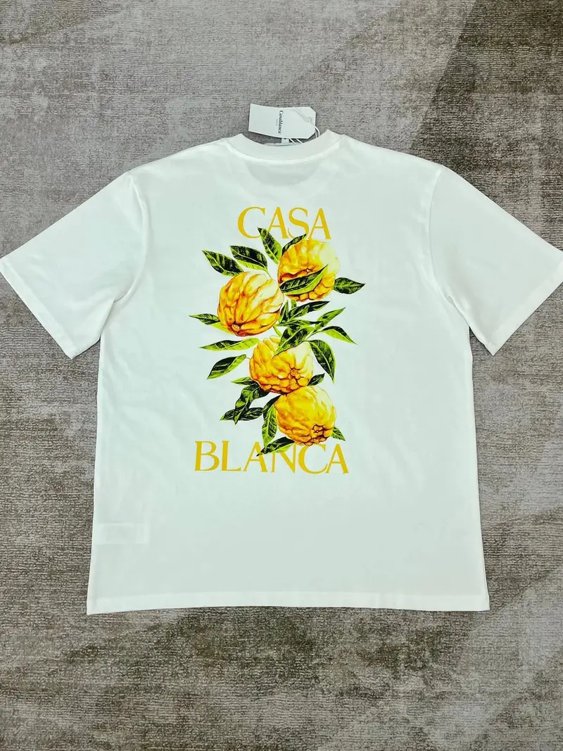 Casablanca T-Shirt — White 25 colorway — USFans Spreadsheet photo