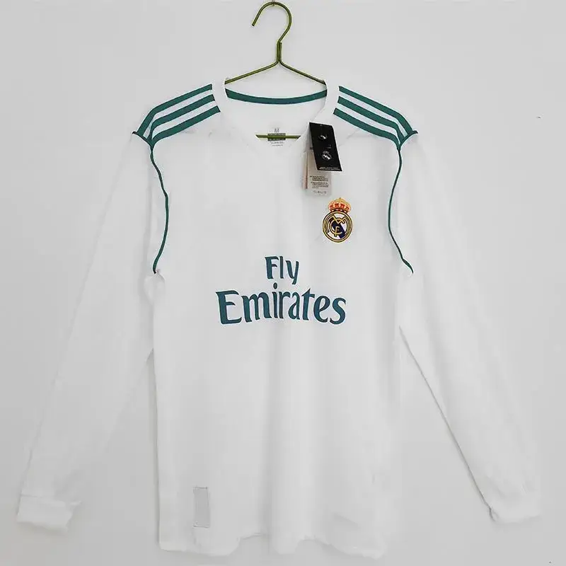 AC Milan Long Sleeve T-Shirt — Real Madrid Home Long-Sleeve 17/18 colorway — Kakobuy Spreadsheet photo