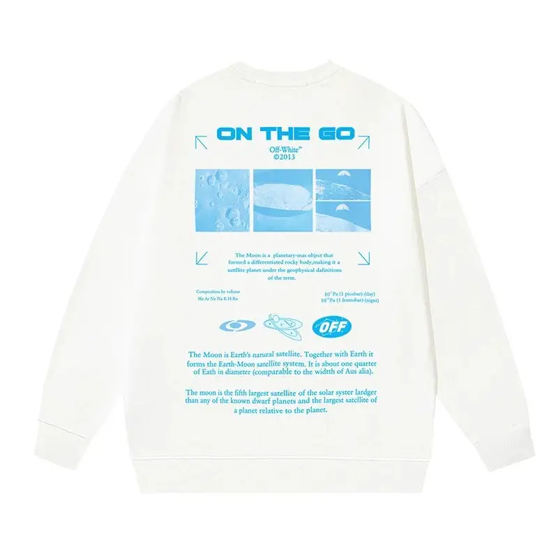 Off-White White Crewneck — 139 white colorway — USFans Spreadsheet photo