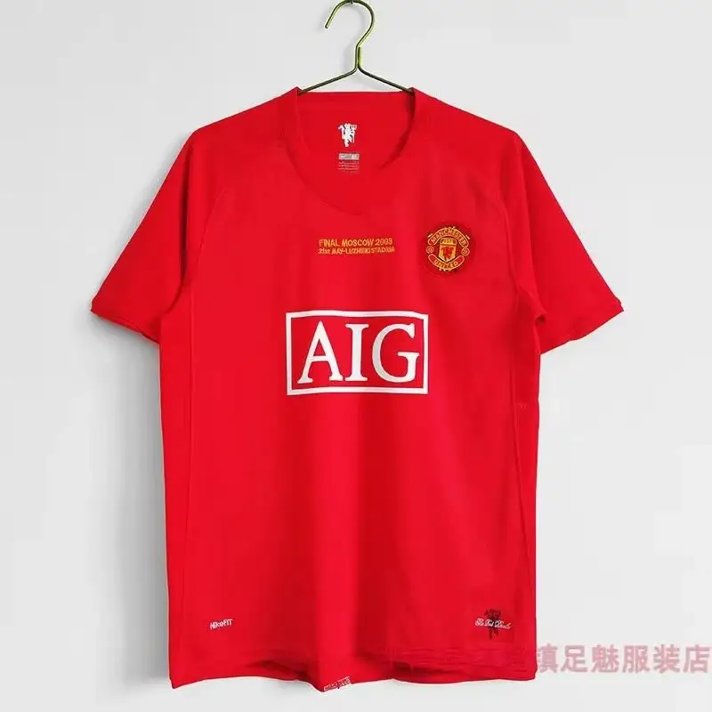 Manchester United Retro Jersey 07-08 — 0708 Red Devils Home colorway — Kakobuy Spreadsheet photo