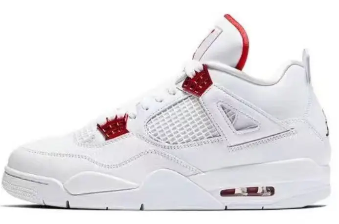Jordan 4 Red Cement — white red CT8527-112 colorway — USFans Spreadsheet photo
