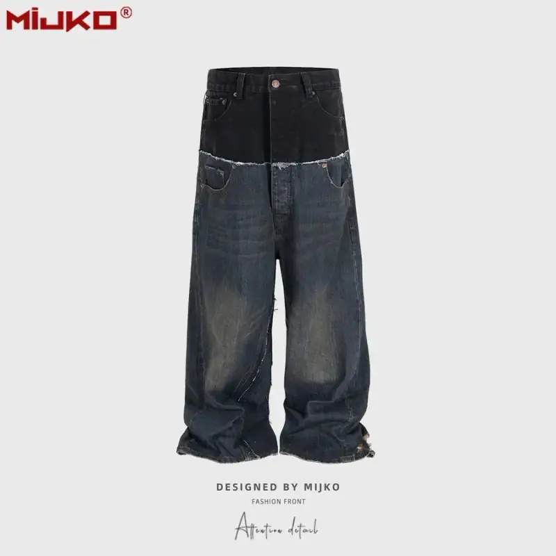 Balenciaga Cut-Up Jeans — Black colorway — USFans Spreadsheet photo