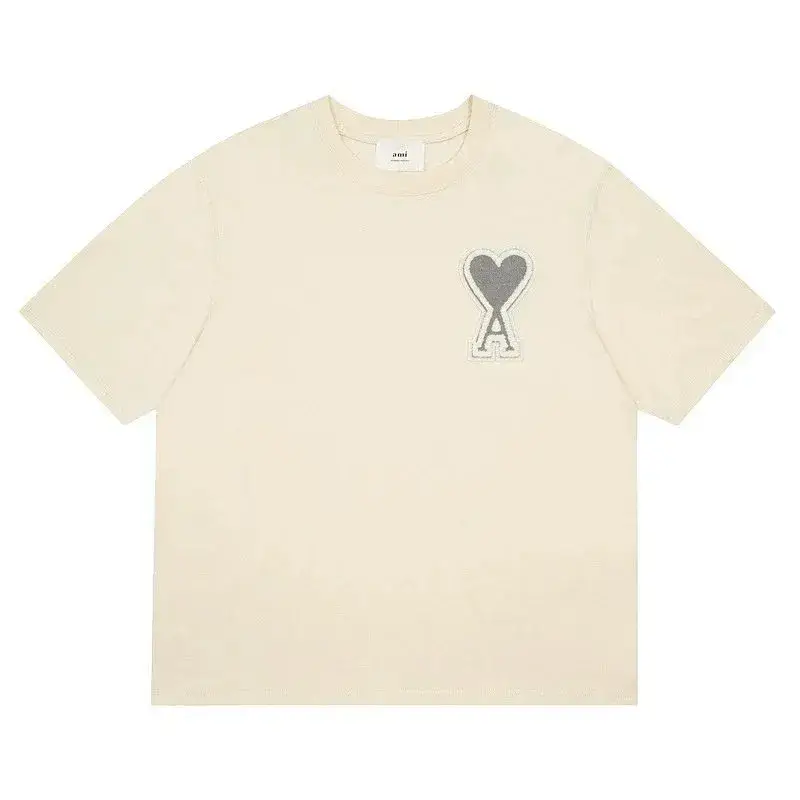Ami Paris T-Shirts With Big Logo — Apricot color colorway — USFans Spreadsheet photo