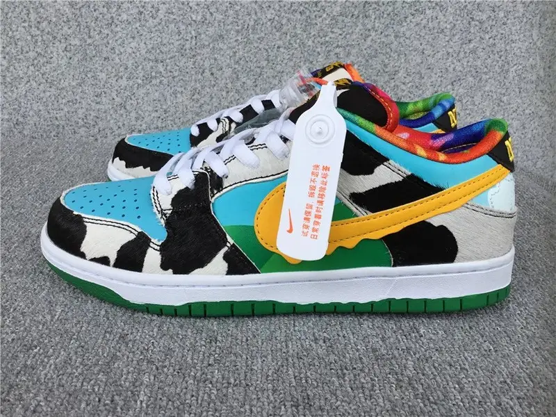 Nike Dunk Low Off-White Pine Green — CU3244-100 colorway — USFans Spreadsheet photo