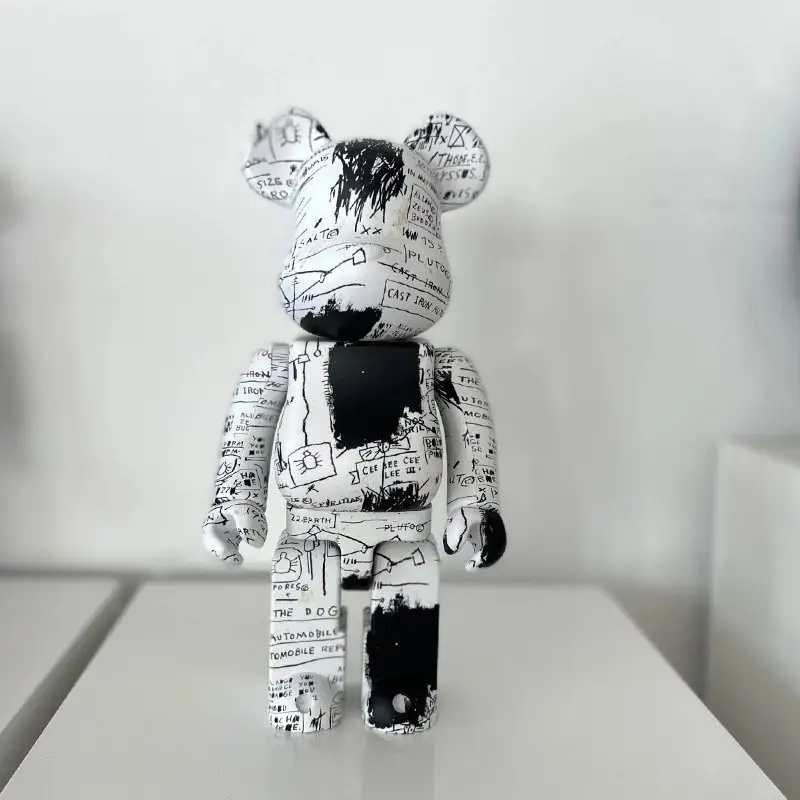 Bearbrick 400% — Basquiat III colorway — USFans Spreadsheet photo