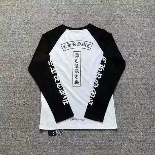 Chrome Hearts Longsleeves — 9003 black and white spelling colorway — USFans Spreadsheet photo
