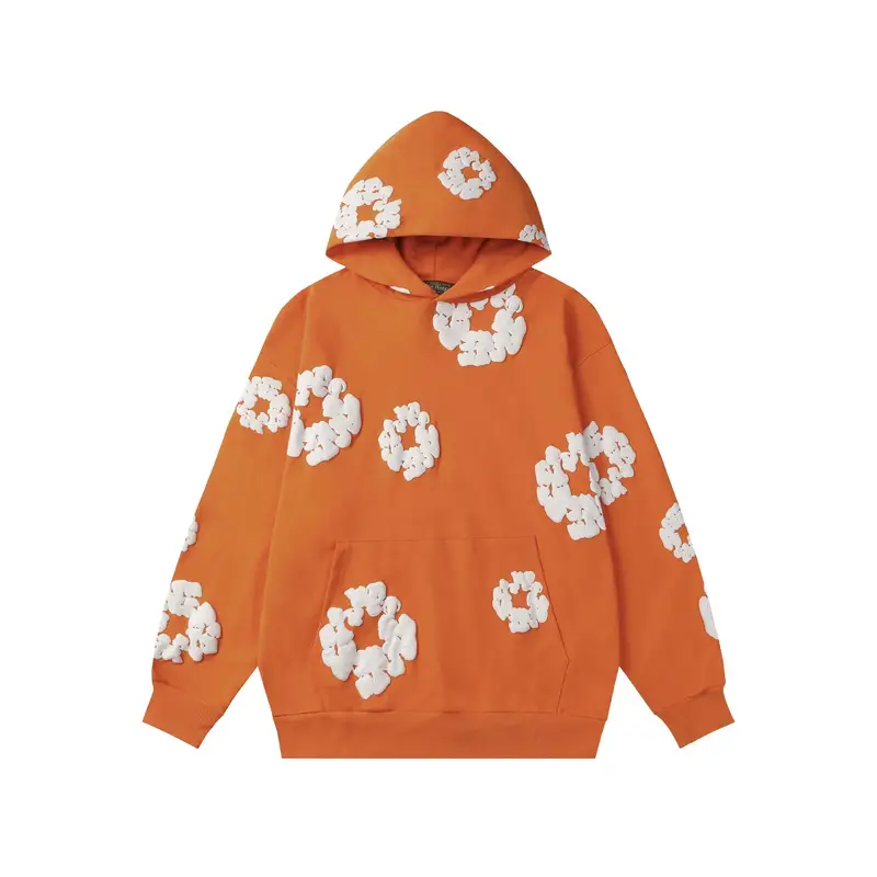 Denim Tears Hoodie — Orange [coat]] colorway — USFans Spreadsheet photo