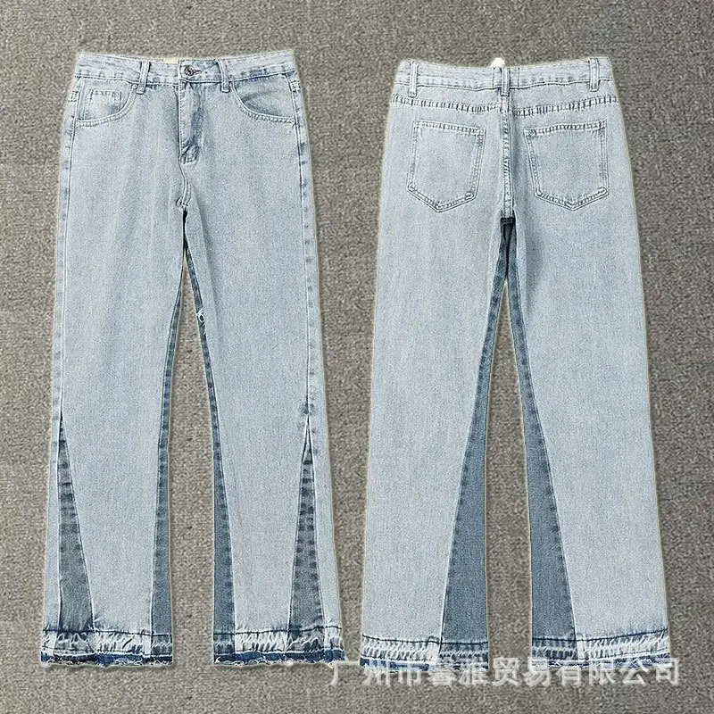 Gallery Dept Flare Jeans — 4089 light blue colorway — USFans Spreadsheet photo