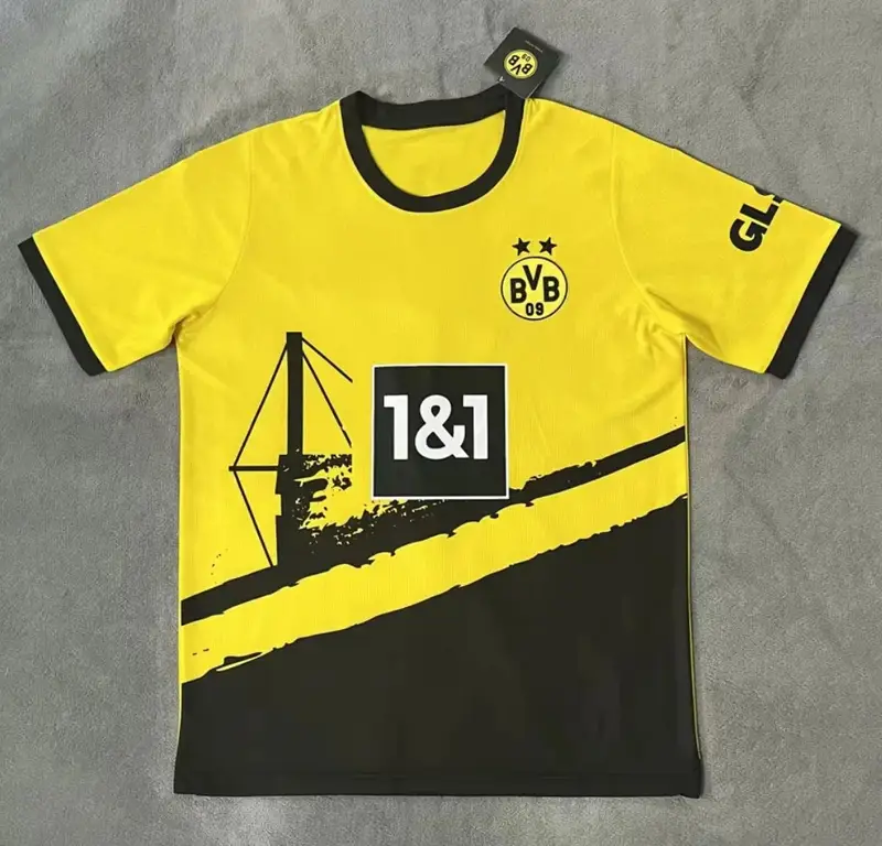 Real Madrid 2024 Player Jersey — 2324 Dortmund Home colorway — Kakobuy Spreadsheet photo