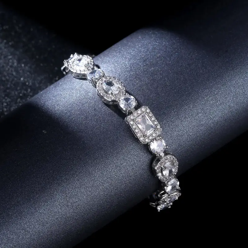 Random Bracelet — KSB00165 Platinum with White Diamonds colorway — USFans Spreadsheet photo