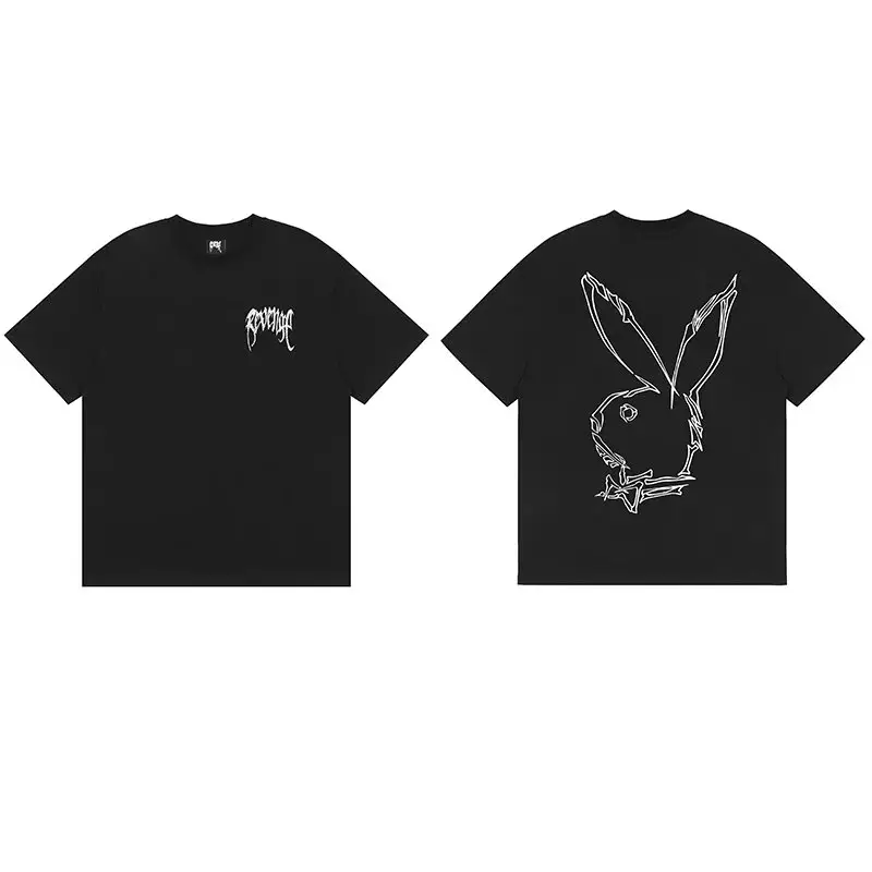 Revenge T-Shirts — Grey black rabbit colorway — Kakobuy Spreadsheet photo