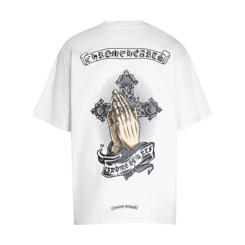 Chrome Hearts T-Shirts — 6064 White colorway — USFans Spreadsheet photo