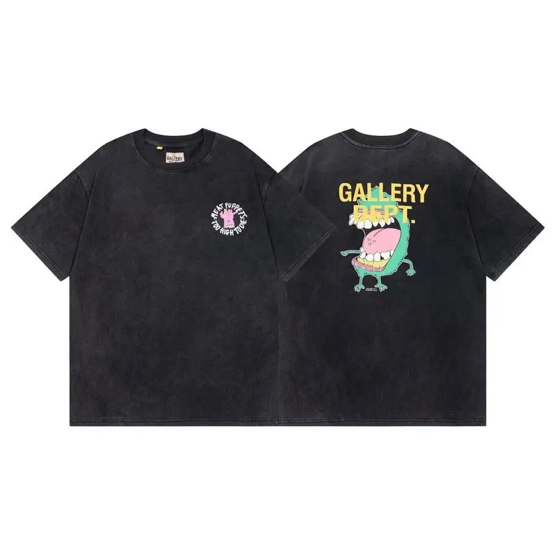 Gallery Dept TEES — G108 Wash Black colorway — USFans Spreadsheet photo
