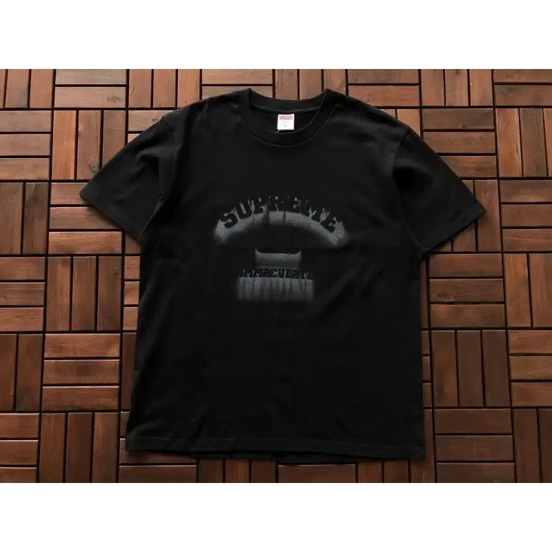 Supreme X Ducati T-Shirt — B367 shadow stereo logo black colorway — USFans Spreadsheet photo