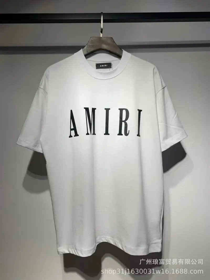 Amiri T-Shirts — 661 white colorway — USFans Spreadsheet photo