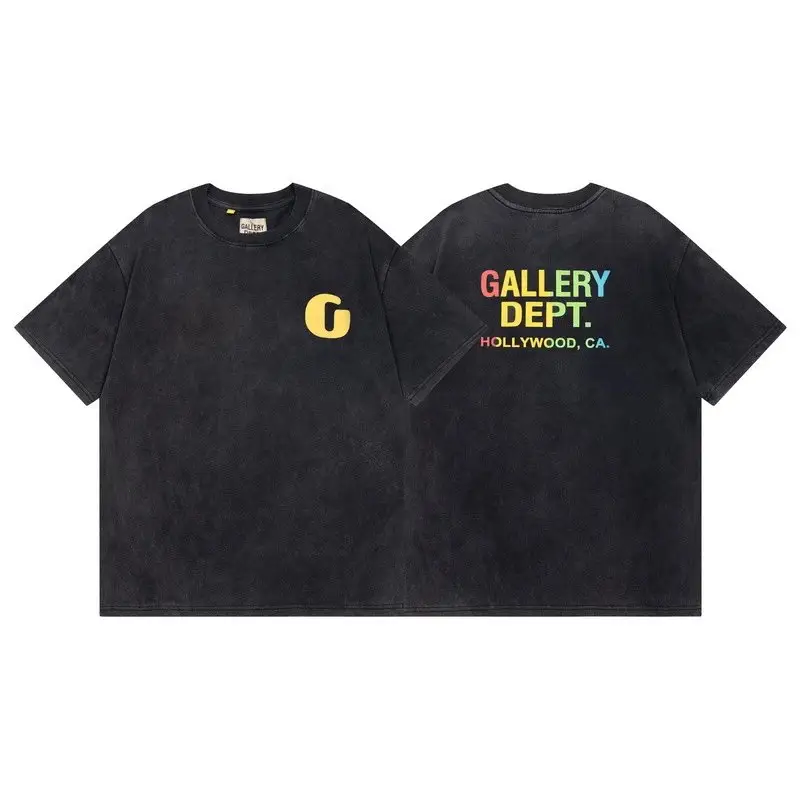 Gallery Dept TEES — G89 Washed Black colorway — USFans Spreadsheet photo