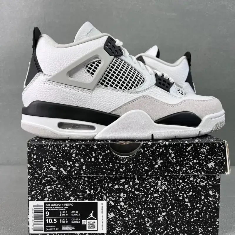 Jordan 4 Red Cement — White cement 2.0 DH6927-111 colorway — USFans Spreadsheet photo