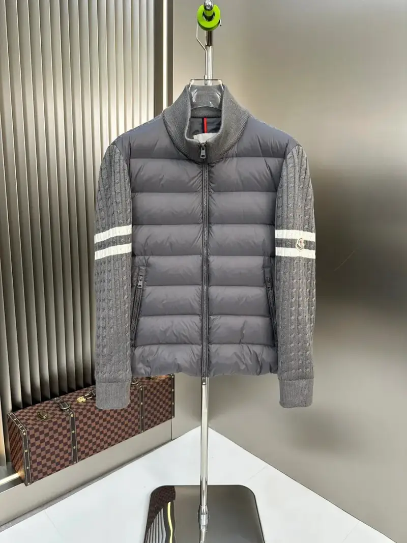 Moncler Jacket With Knitted Sleeves — grey colorway — USFans Spreadsheet photo