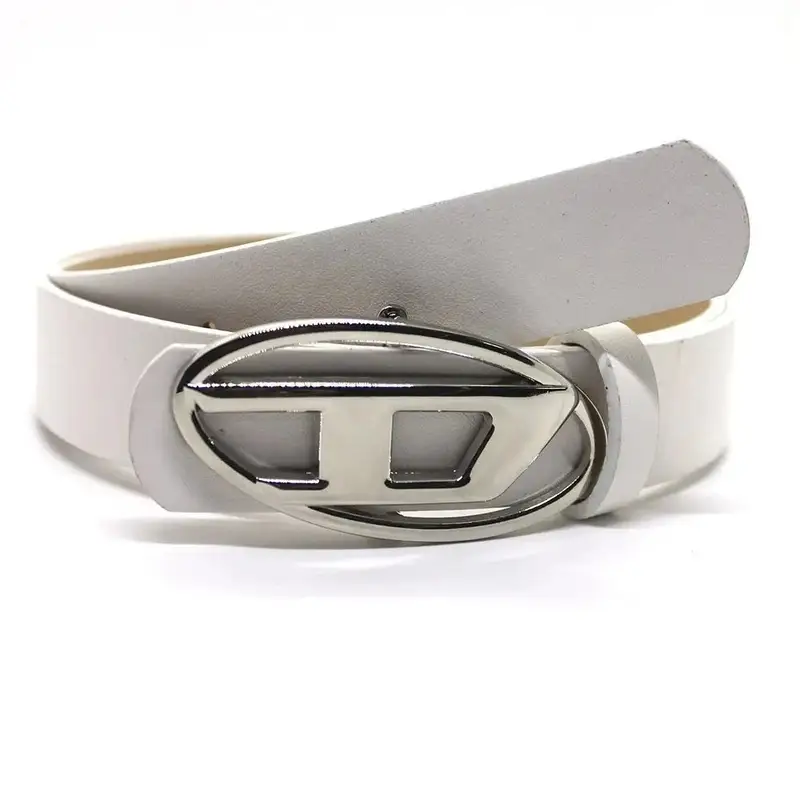 Diesel White Belt — smooth white colorway — USFans Spreadsheet photo