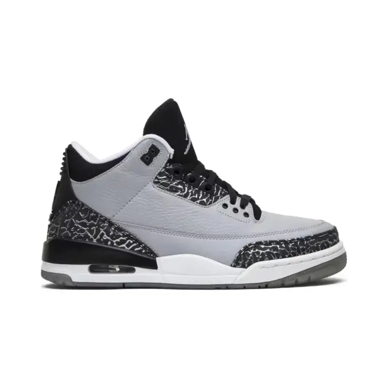 Jordan 3 Black Cat — Wolf Grey colorway — USFans Spreadsheet photo